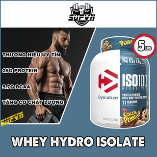 Dymatize Iso 100 – 5lbs 2.3kg Sữa tăng cơ Whey Protein chất lượng cao chính hãng giá tốt