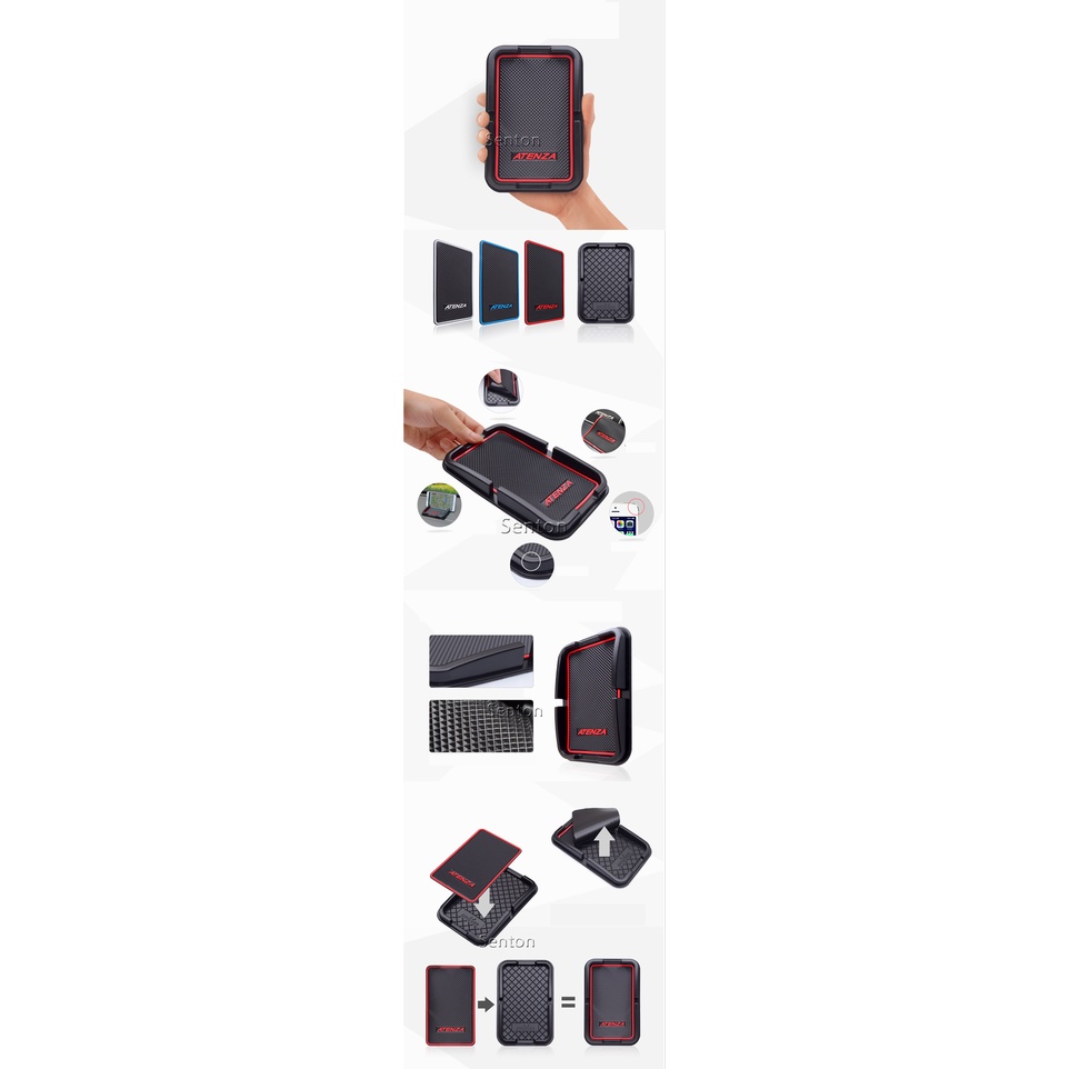 Giá Đỡ Điện Thoại Bằng Cao Su Chống Trượt Chống Thấm Nước Cho Xe Hơi Toyota RAV4