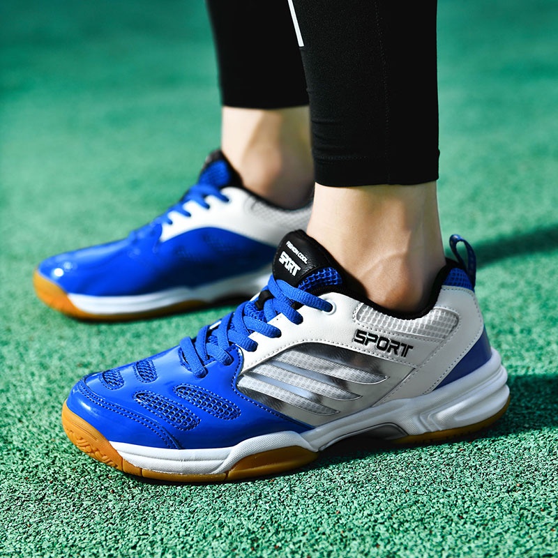 Giày Thể Thao Chơi Tennis Cầu Lông Chống Trượt Siêu Nhẹ Size 38-48