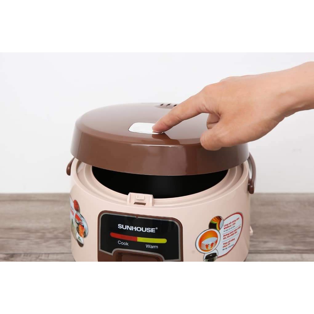 NỒI CƠM ĐIỆN 1L SUNHOUSE SHD8208C