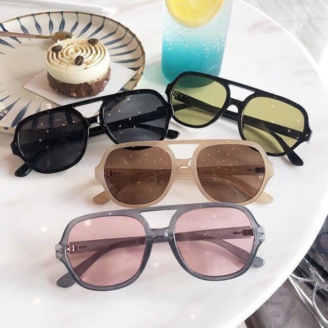 Kính ulzzang bee nam nữ hot trend - 955 STORE