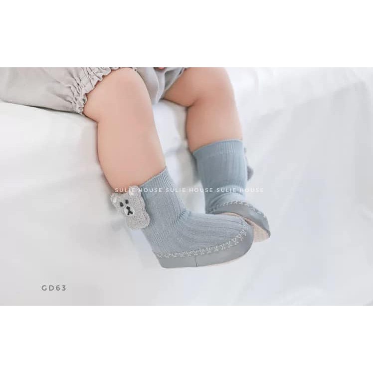 Giày tất tập đi cho bé 2 in 1 - GD63