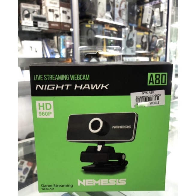 Webcam Chơi game Nyk Nemesis A80 HD 960P | BigBuy360 - bigbuy360.vn
