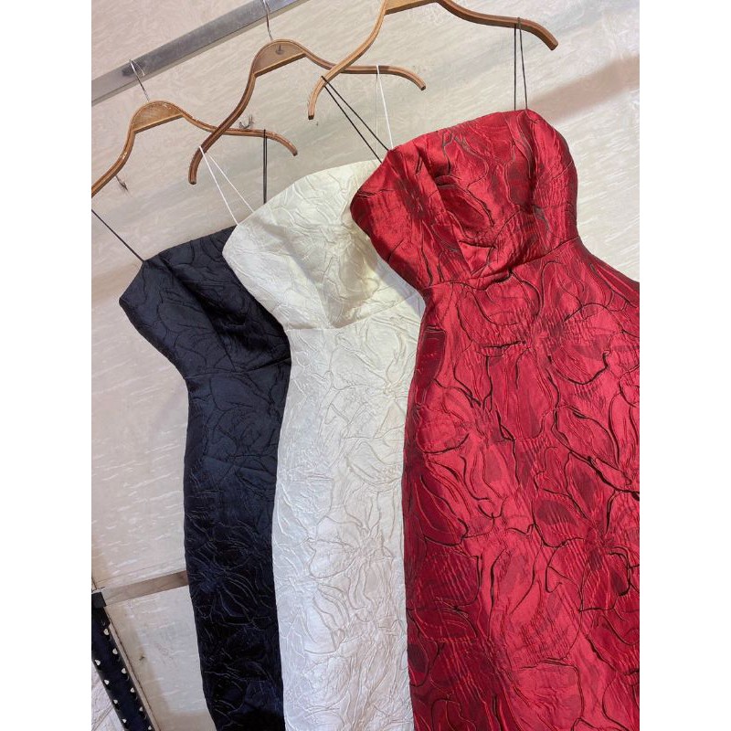 Đầm gấm hai dây | BigBuy360 - bigbuy360.vn