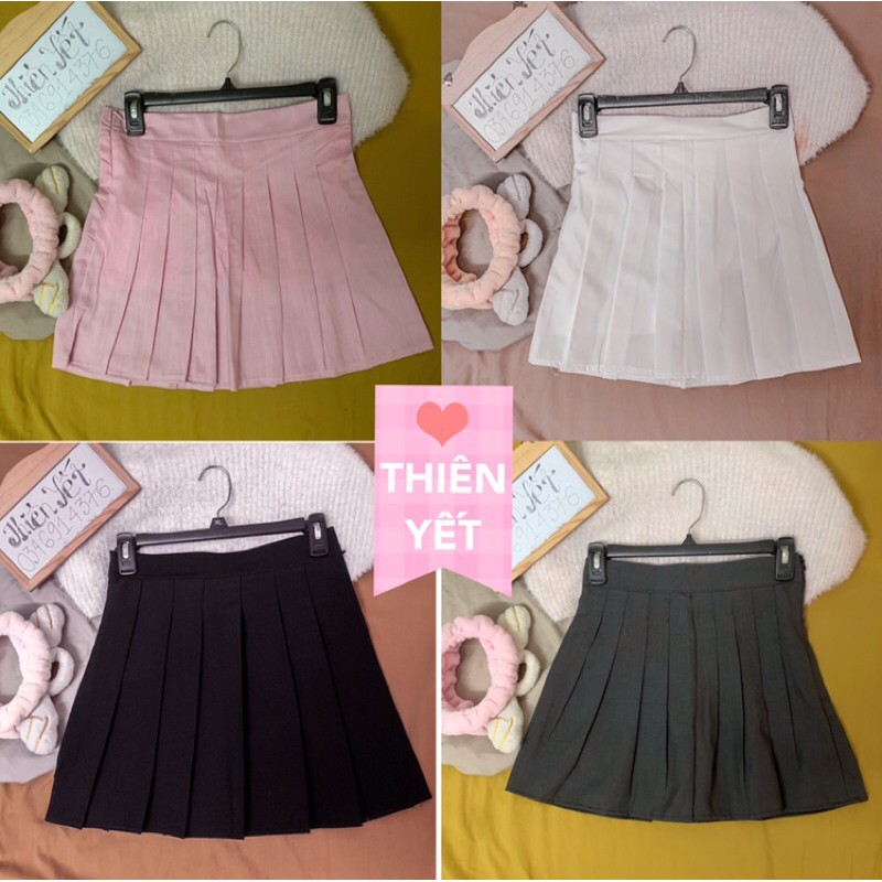 Chân váy hàn quốc khoá kéo quần trong (ảnh thật tự chụp) | BigBuy360 - bigbuy360.vn