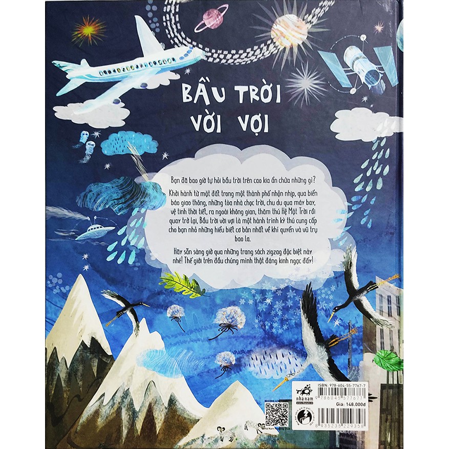 Sách cho bé - Bầu Trời Vời Vợi - Nhã Nam