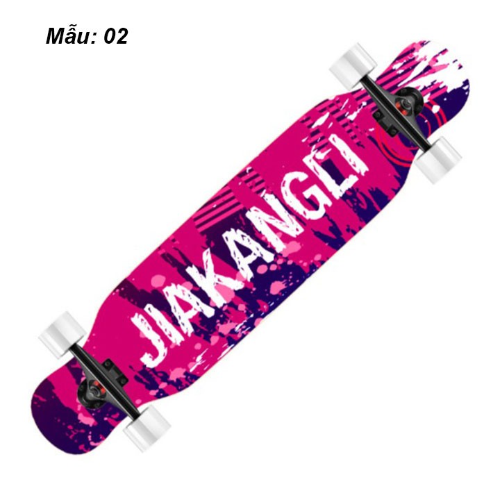 ván trượt dài mặt nhám - ván trượt Longboard 107 cm