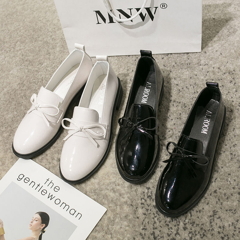 Giày Búp Bê Đế Bằng Mũi Tròn Màu Trơn Phong Cách Hàn Quốc Cá Tính Cho Nữ 003 | BigBuy360 - bigbuy360.vn