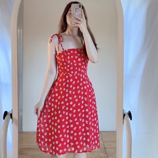 Đầm dây hoa/ Đầm hoa/ Đầm hai dây