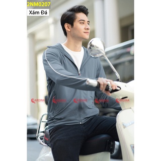 Áo chống nắng nam CARDINA 2 lớp chất thun lạnh cao cấp viền thể thao chống tia UV thiết kế lưới tản nhiệt 2NM02.