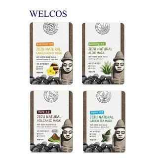 Mặt Nạ Trắng Da Sạch Nhờn Dưỡng ẩm Cao Cấp WELCOS chính hãng Hàn Quốc  ( 1 chiếc) MN05