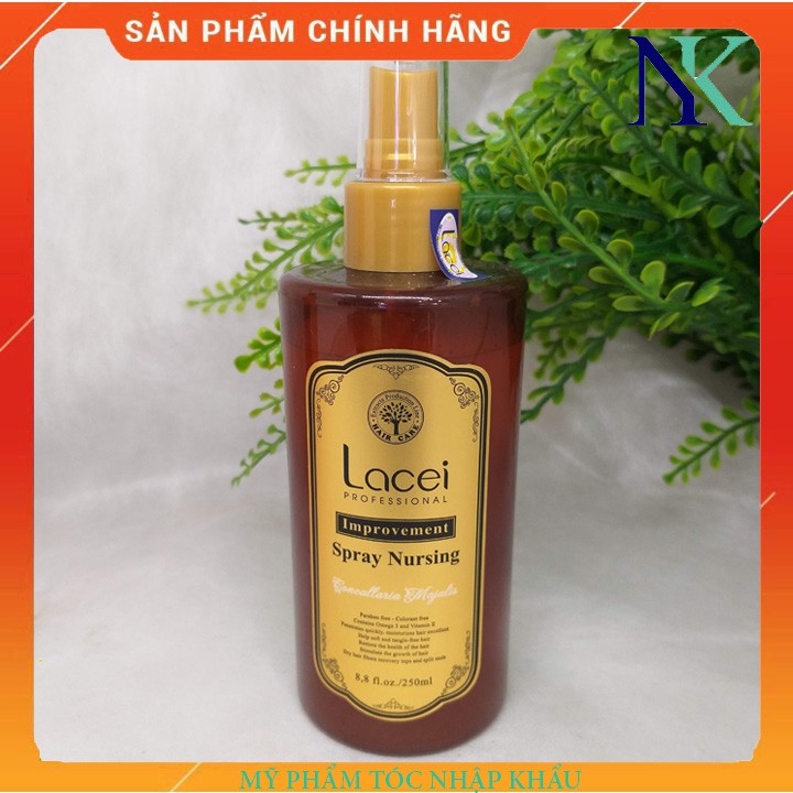 XỊT DƯỠNG LACEI IMPROVEMENT SPRAY NURSING DÀNH CHO TÓC KHÔ XƠ 250ML