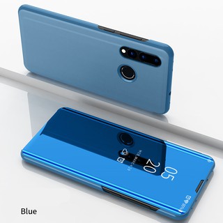 Bao da điện thoại nắp gương nhựa cứng cho Huawei Nova 3 3i 3e 4 4e