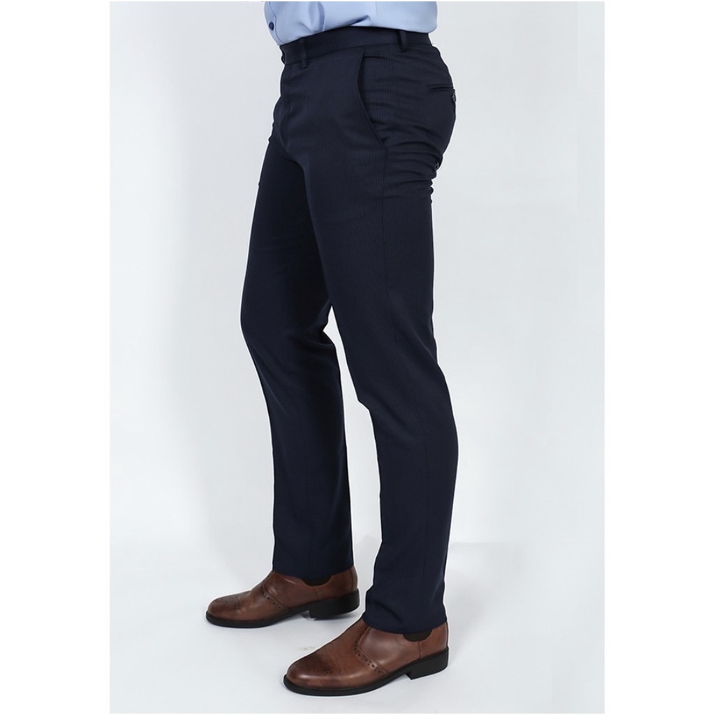 [SIZE 29] OWEN - Quần âu nam Owen sọc navy dáng Slimfit QS 80897