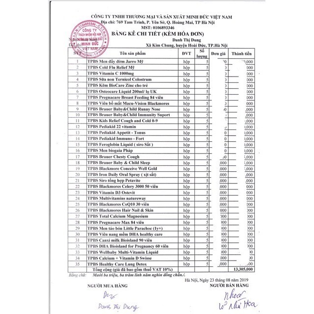 MEN TRỊ TÁO BÓN PARACHOC HƯƠNG CHOCOLA_ CHUẨN BILL Date 2021