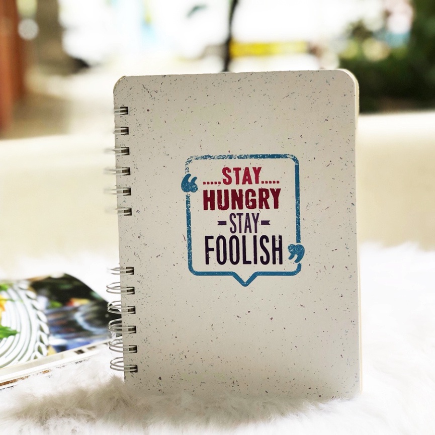 [TIEMSACHTO] Sổ Tay - PCS - Stay Hungry Stay Foolish (SM-0634)