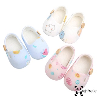 Walkers giày búp bê đế mềm chống trượt cho bé gái tập đi