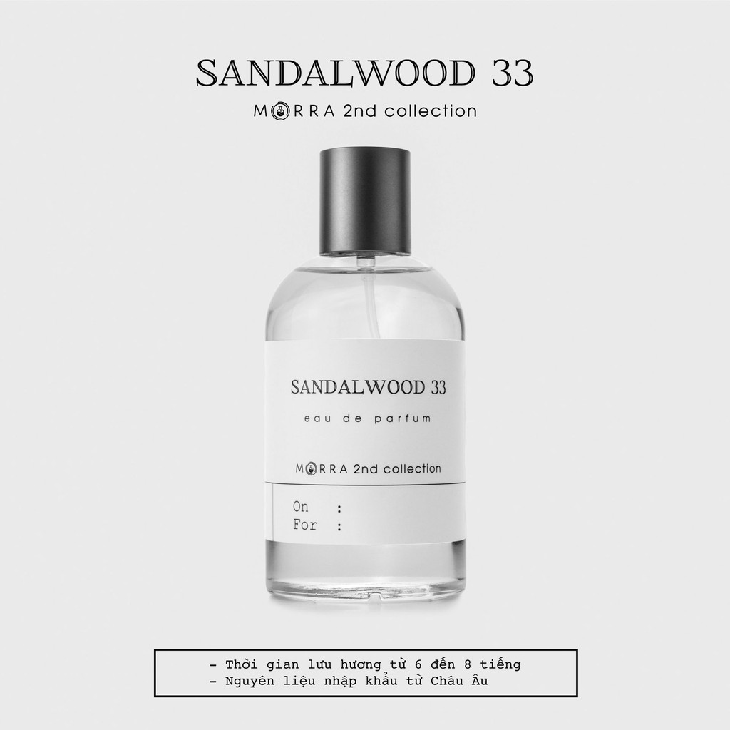 Nước hoa Sandalwood 33 - 100ml