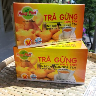 TRÀ GỪNG HÒA TAN ( Thương hiệu Hùng Phát)