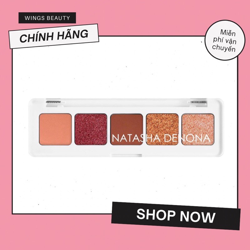 MUA 1 TẶNG 1 - Bảng phấn mắt NATASHA DENONA Mini Sunset Palette