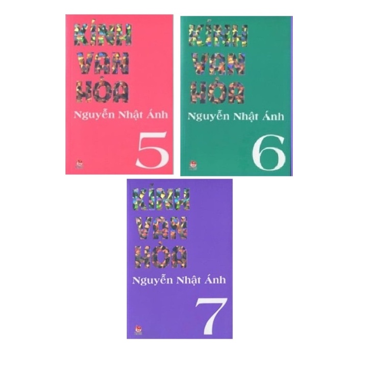 Sách - Kính Vạn Hoa tập 5, 6, 7 - Tác giả Nguyễn Nhật Ánh