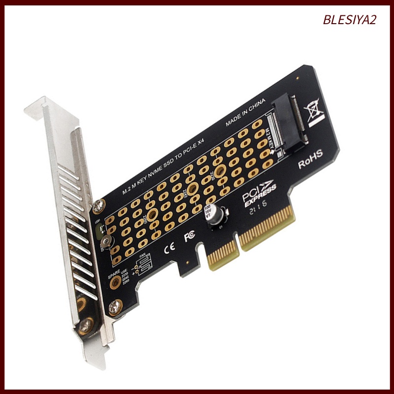 [BLESIYA2] PCI-E Nvme Adapter M2 SATA PCI-E Card Support Mkey NVME SSD full height