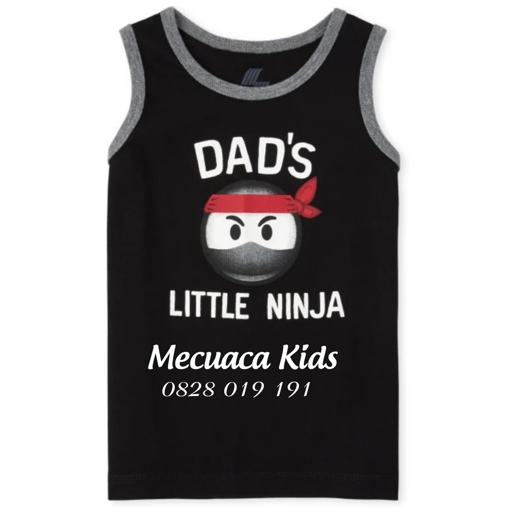 [9m-5y] Áo ba lỗ/tank top cho bé/bé trai dư xịn