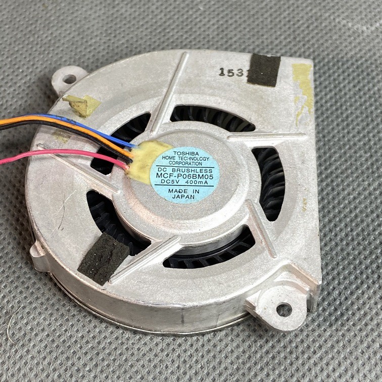 QUẠT SÒ 6 cm, TOSHIBA, 5V 0.4A. Toughbook CF-31 CPU Cooling Fan. MCF-P06BM05