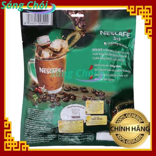 1 Bịch [46 Gói x 17g HSD 19/12/2022] Cà Phê Sữa NESCAFÉ 3 Trong 1 Rang Xay Hoà Tan Đậm Vị Cà Phê Thơm Ngon Hơn