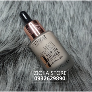 Serum lót trộn nền catrice light corecting primer candlelight