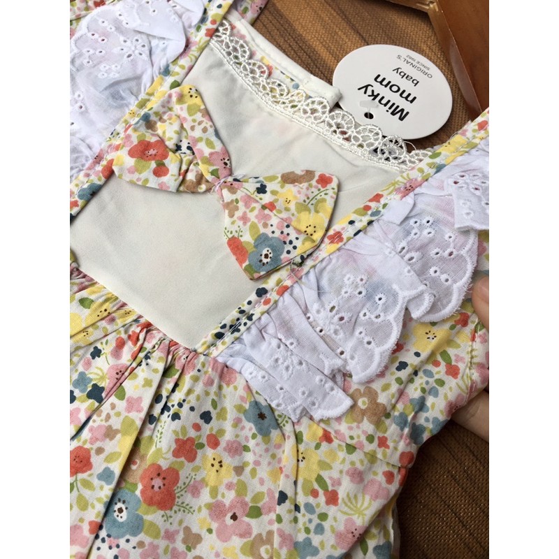 Váy thô hoa siêu xinh cho bé gái - VTH