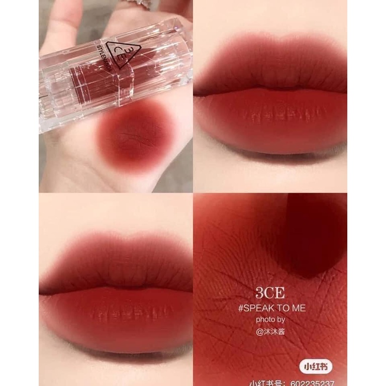 Son Thỏi Lì, Lên Màu Siêu Chuẩn 3CE Soft Matte Lipstick 3.5g  Toast Brow