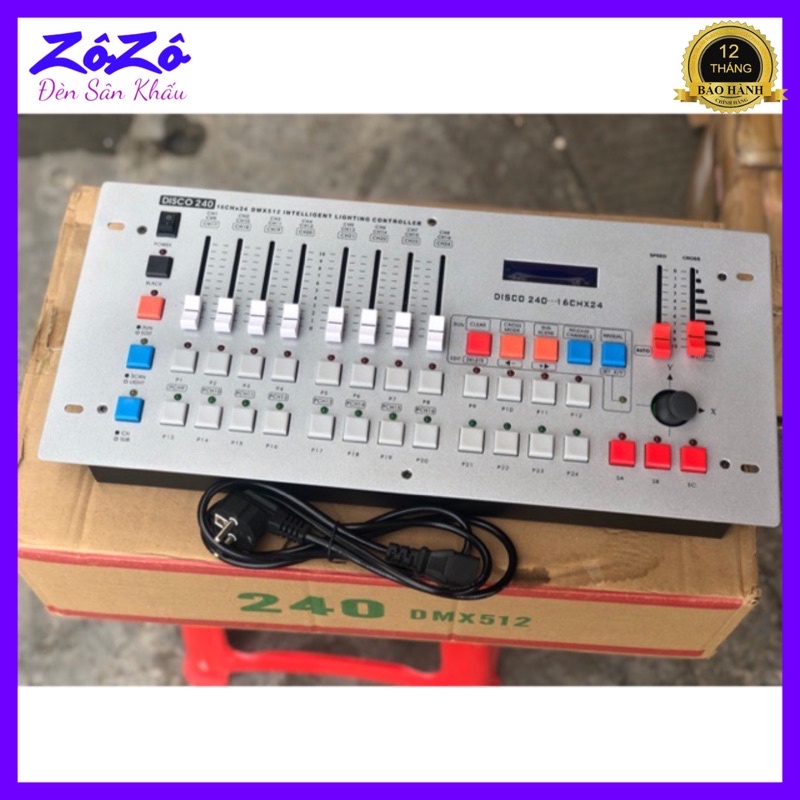 Bàn điều khiển ánh sáng disco DMX 240