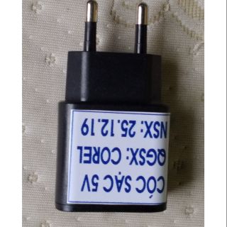 Cóc sạc nhanh 5v2a, có thể dùng cấp micro và blutooth.