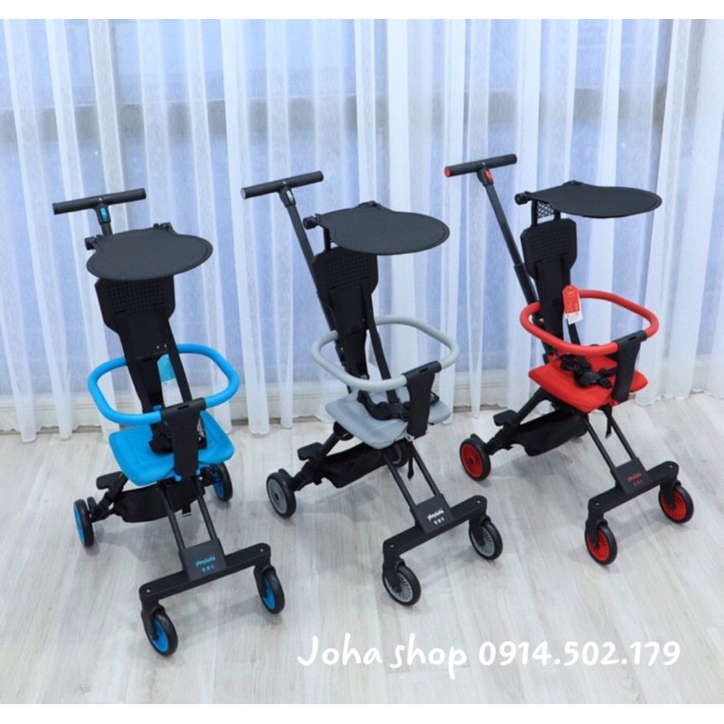 Xe đẩy đảo chiều gấp gọn vovo playkids có mái che