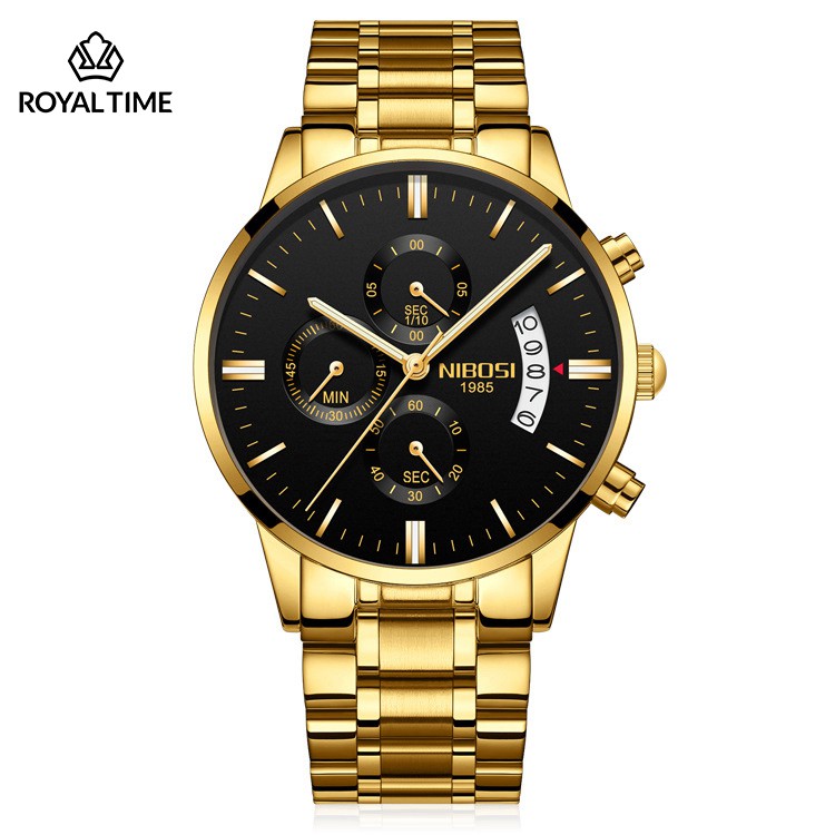 [Tặng vòng tay]Đồng hồ nam NIBOSI chính hãng NI2309.01E thời trang cao cấp