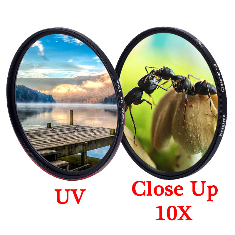 Bộ Lọc Ống Kính Uv 10 Dslrs 49mm 52mm 55mm 58mm 62mm 67mm 72mm 77mm