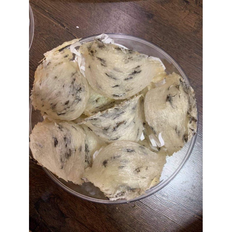 10g yến tổ thô ít lông nguyên chất+ tặng nhíp