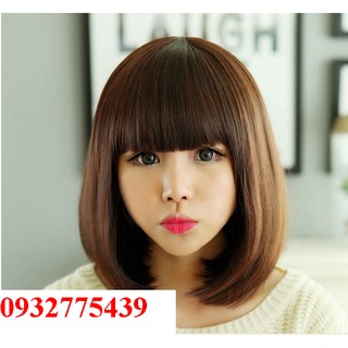 BỘ TÓC GIẢ NGẮN MÁI NGANG