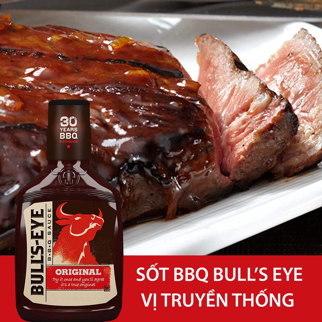 Sốt BBQ Bull's Eye Vị Truyền Thống 793g (Date: 26/10/2022)