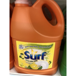 Nước rửa chén surf 3,8kg
