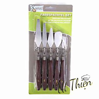 Bộ 5 dụng cụ chà láng trang trí mini
