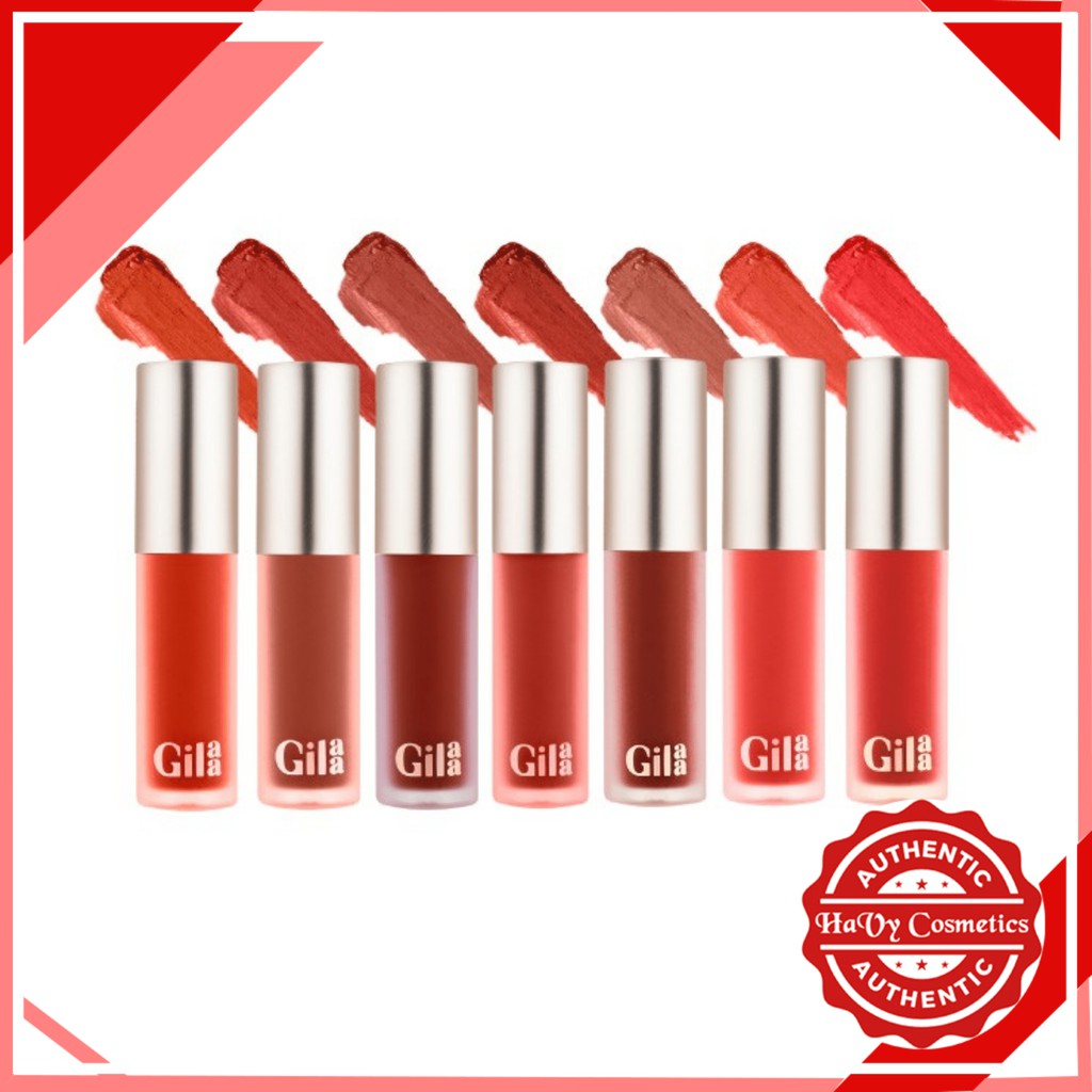 Son Kem Lì Gilaa Long Wear Lip Cream - Rich Rosie Collection (5g)