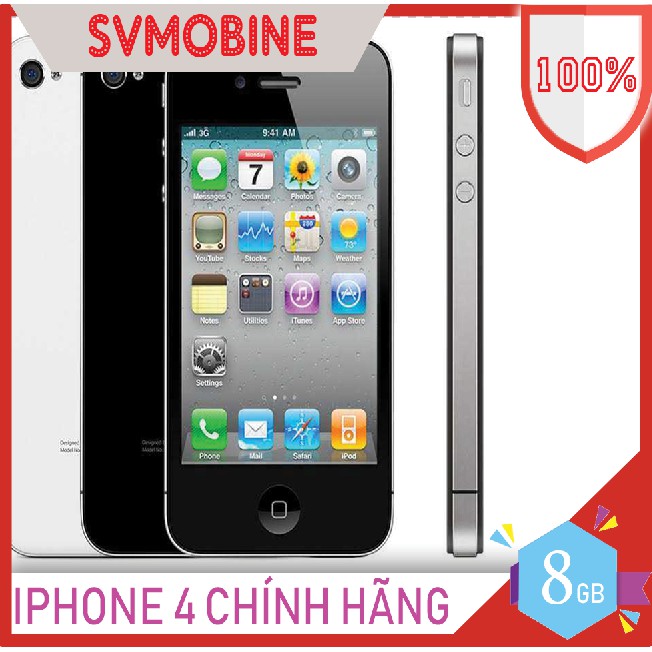 [Mã ELMS5 giảm 7% đơn 300K] Điện Thoại IPhone 4s Quốc Tế chính hãng Apple bộ nhớ 8G/16G. Giá rẻ nhất iphone4s