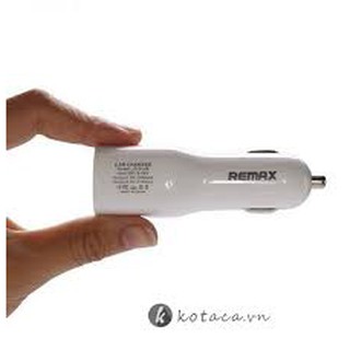 Củ sạc ô tô 2 cổng USB Remax 1A/2.1A