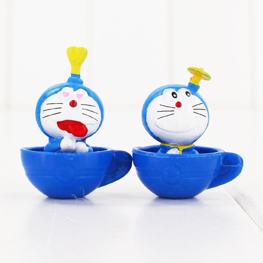 Set 8 Mô Hình Nhân Vật Doraemon Xinh Xắn Dùng Để Trang Trí