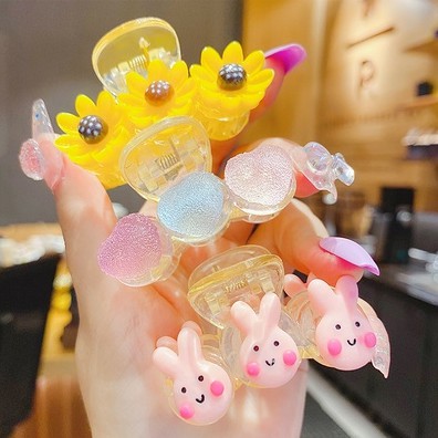 Kẹp tóc mái màu sắc ngọt ngào dễ thương cho bé gái