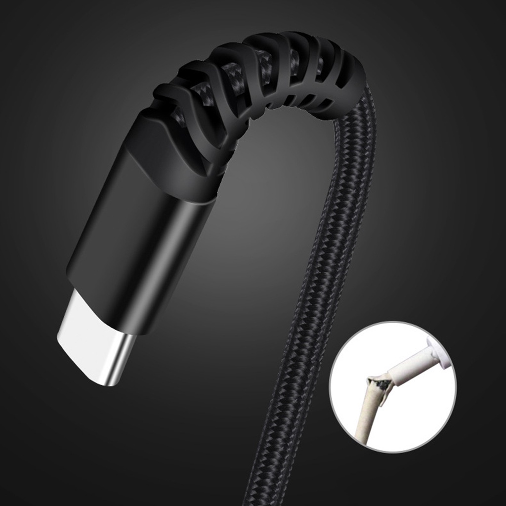 Cáp sạc nhanh PD 60W USB 2.0 Type C sang Type-C cho điện thoại