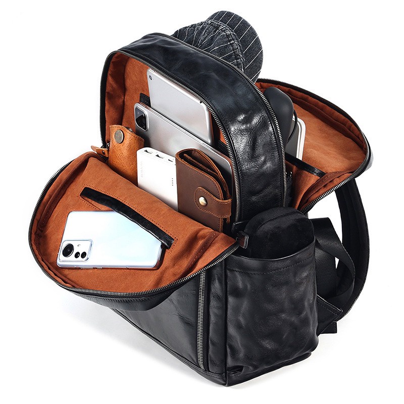 BALO NAM DA BÒ ĐỰNG LAPTOP 14" BLDB62