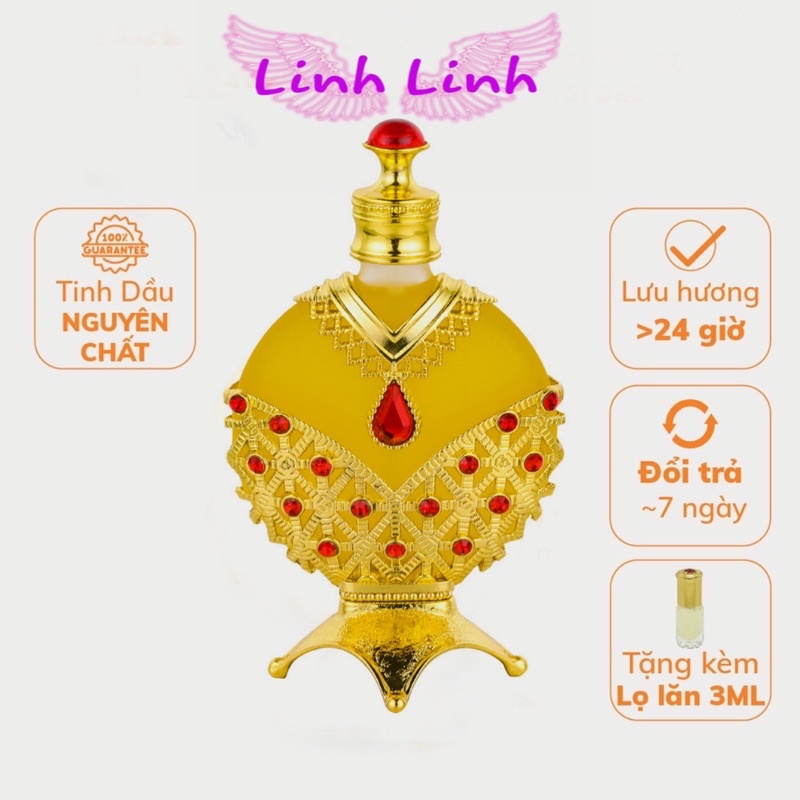 [Chính Hãng] Tinh Dầu DUBAI MẪU CÔNG CHÚA 35ml | Thế Giới Skin Care